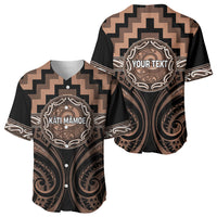 Aotearoa Kati Mamoe Personalised Baseball Jersey Maori Iwi Poutama Puhoro Tattoo LT14 - Polynesian Pride