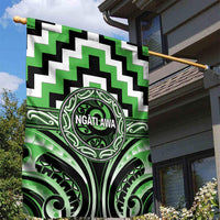 Aotearoa Ngati Awa Garden Flag Maori Iwi Poutama Puhoro Tattoo LT14 - Polynesian Pride