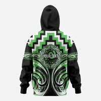 Aotearoa Ngati Awa Personalised Zip Hoodie Maori Iwi Poutama Puhoro Tattoo LT14 - Polynesian Pride