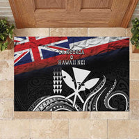 Hawaii Independence Day Rubber Doormat La Kuokoa - Happy 28th November