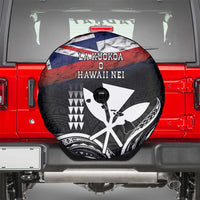 Hawaii Independence Day Spare Tire Cover La Kuokoa - Happy 28th November