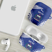 Toa Samoa Rugby Custom AirPods Case Go Champions Pacific Samoan Pattern - Polynesian Pride
