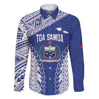 Toa Samoa Rugby Custom Family Matching Tank Maxi Dress and Hawaiian Shirt Go Champions Pacific Samoan Pattern - Polynesian Pride