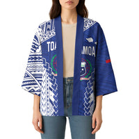 Toa Samoa Rugby Custom Kimono Go Champions Pacific Samoan Pattern - Polynesian Pride