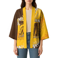 Personalized Mililani Hawaii High School Kimono Puakenikeni Lei Hawaiian Pattern - Polynesian Pride
