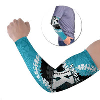 Personalized Kapolei Hawaii High School Arm Sleeves Puakenikeni Lei Hawaiian Pattern - Polynesian Pride