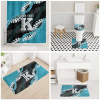 Personalized Kapolei Hawaii High School Bathroom Set Puakenikeni Lei Hawaiian Pattern LT14 - Polynesian Pride