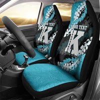 Personalized Kapolei Hawaii High School Car Seat Cover Puakenikeni Lei Hawaiian Pattern - Polynesian Pride