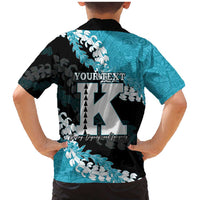 Personalized Kapolei Hawaii High School Family Matching Mermaid Dress and Hawaiian Shirt Puakenikeni Lei Hawaiian Pattern - Polynesian Pride