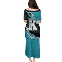 Personalized Kapolei Hawaii High School Family Matching Puletasi and Hawaiian Shirt Puakenikeni Lei Hawaiian Pattern - Polynesian Pride