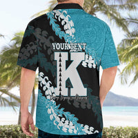 Personalized Kapolei Hawaii High School Hawaiian Shirt Puakenikeni Lei Hawaiian Pattern LT14 - Polynesian Pride