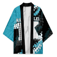 Personalized Kapolei Hawaii High School Kimono Puakenikeni Lei Hawaiian Pattern - Polynesian Pride