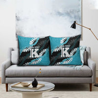 Personalized Kapolei Hawaii High School Pillow Cover Puakenikeni Lei Hawaiian Pattern - Polynesian Pride