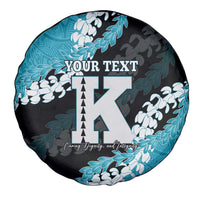 Personalized Kapolei Hawaii High School Spare Tire Cover Puakenikeni Lei Hawaiian Pattern - Polynesian Pride