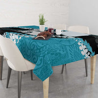 Personalized Kapolei Hawaii High School Tablecloth Puakenikeni Lei Hawaiian Pattern - Polynesian Pride