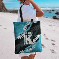 Personalized Kapolei Hawaii High School Tote Bag Puakenikeni Lei Hawaiian Pattern - Polynesian Pride