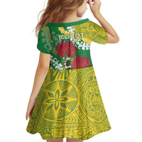 Personalized Leilehua Hawaii High School Family Matching Puletasi and Hawaiian Shirt Puakenikeni Lei Hawaiian Pattern LT14 - Polynesian Pride