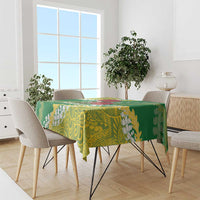 Personalized Leilehua Hawaii High School Tablecloth Puakenikeni Lei Hawaiian Pattern LT14 - Polynesian Pride