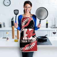 Personalized Kalani Hawaii High School Apron Puakenikeni Lei Hawaiian Pattern - Polynesian Pride
