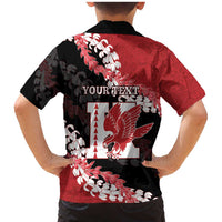 Personalized Kalani Hawaii High School Family Matching Mermaid Dress and Hawaiian Shirt Puakenikeni Lei Hawaiian Pattern LT14 - Polynesian Pride