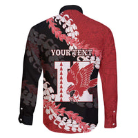 Personalized Kalani Hawaii High School Family Matching Off The Shoulder Long Sleeve Dress and Hawaiian Shirt Puakenikeni Lei Hawaiian Pattern - Polynesian Pride