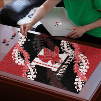 Personalized Kalani Hawaii High School Puzzle Puakenikeni Lei Hawaiian Pattern LT14 - Polynesian Pride