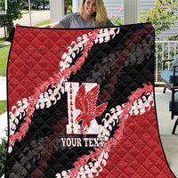 Personalized Kalani Hawaii High School Quilt Puakenikeni Lei Hawaiian Pattern - Polynesian Pride