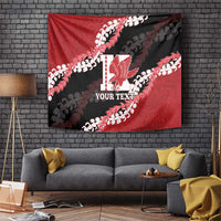 Personalized Kalani Hawaii High School Tapestry Puakenikeni Lei Hawaiian Pattern - Polynesian Pride