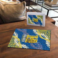 Kaiser Hawaii High School Puzzle Puakenikeni Lei Hawaiian Pattern - Polynesian Pride