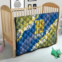 Kaiser Hawaii High School Quilt Puakenikeni Lei Hawaiian Pattern - Polynesian Pride