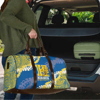 Kaiser Hawaii High School Travel Bag Puakenikeni Lei Hawaiian Pattern - Polynesian Pride