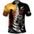 Custom New Zealand Silver Fern Rugby ANZAC Day Polo Shirt 2024 All Black Tiki Mascot LT14 Black - Polynesian Pride