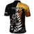 Custom New Zealand Silver Fern Rugby ANZAC Day Polo Shirt 2024 All Black Tiki Mascot LT14 - Polynesian Pride