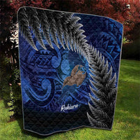New Zealand Stewart Island Quilt Rakiura Kiwi Maori Glowing Sky