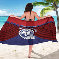 Guam Liberation Day Sarong Biba Guahan Chamorro 80th Anniversary - Blue LT14 - Polynesian Pride