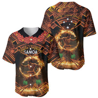 Samoa Teuila 2024 Festival Baseball Jersey Samoan Siva Afi With Red Gingers LT14 - Polynesian Pride