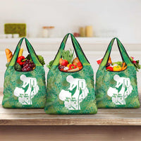 Green Polynesia Father's Day Grocery Bag Dad You Are My Hero