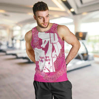 Pink Polynesia Father's Day Men Tank Top Dad You Are My Hero