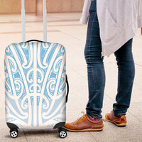 Blue New Zealand Puhoro Maori Tattoo Luggage Cover