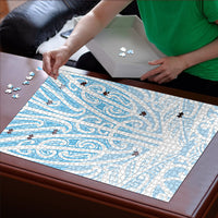 Blue New Zealand Puhoro Maori Tattoo Puzzle