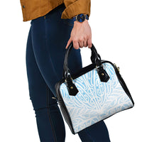 Blue New Zealand Puhoro Maori Tattoo Shoulder Handbag