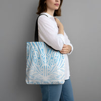 Blue New Zealand Puhoro Maori Tattoo Tote Bag