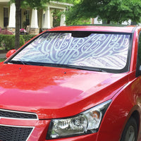Purple New Zealand Puhoro Maori Tattoo Auto Sun Shade