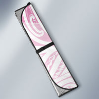Pink New Zealand Puhoro Maori Tattoo Auto Sun Shade