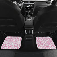 Pink New Zealand Puhoro Maori Tattoo Car Mats