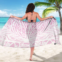 Pink New Zealand Puhoro Maori Tattoo Sarong