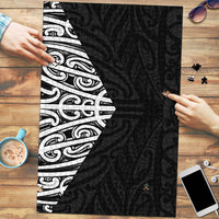 Black New Zealand Puhoro Maori Tattoo Puzzle