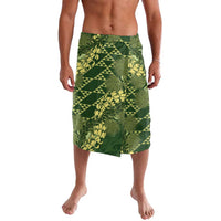 Green Aloha Hawaii Lavalava Hawaiian Kakau Ohia Lehua Lei - Polynesian Pride