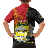 Personalised PNG Morobe Provins Hawaiian Shirt Papua New Guinea Plumeria Melanesian Pattern - Polynesian Pride