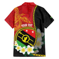 Personalised PNG Sauten Hailans Family Matching Puletasi and Hawaiian Shirt Papua New Guinea Plumeria Melanesian Pattern LT14 - Polynesian Pride